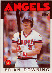 1986 Topps Baseball Cards      772     Brian Downing